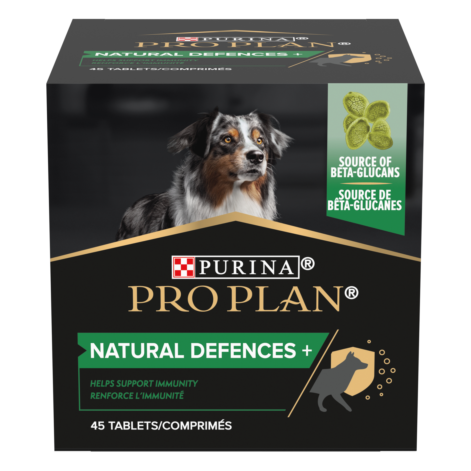 Purina Pro Plan Natural Defences+ suplemento alimentar em comprimidos para cão
