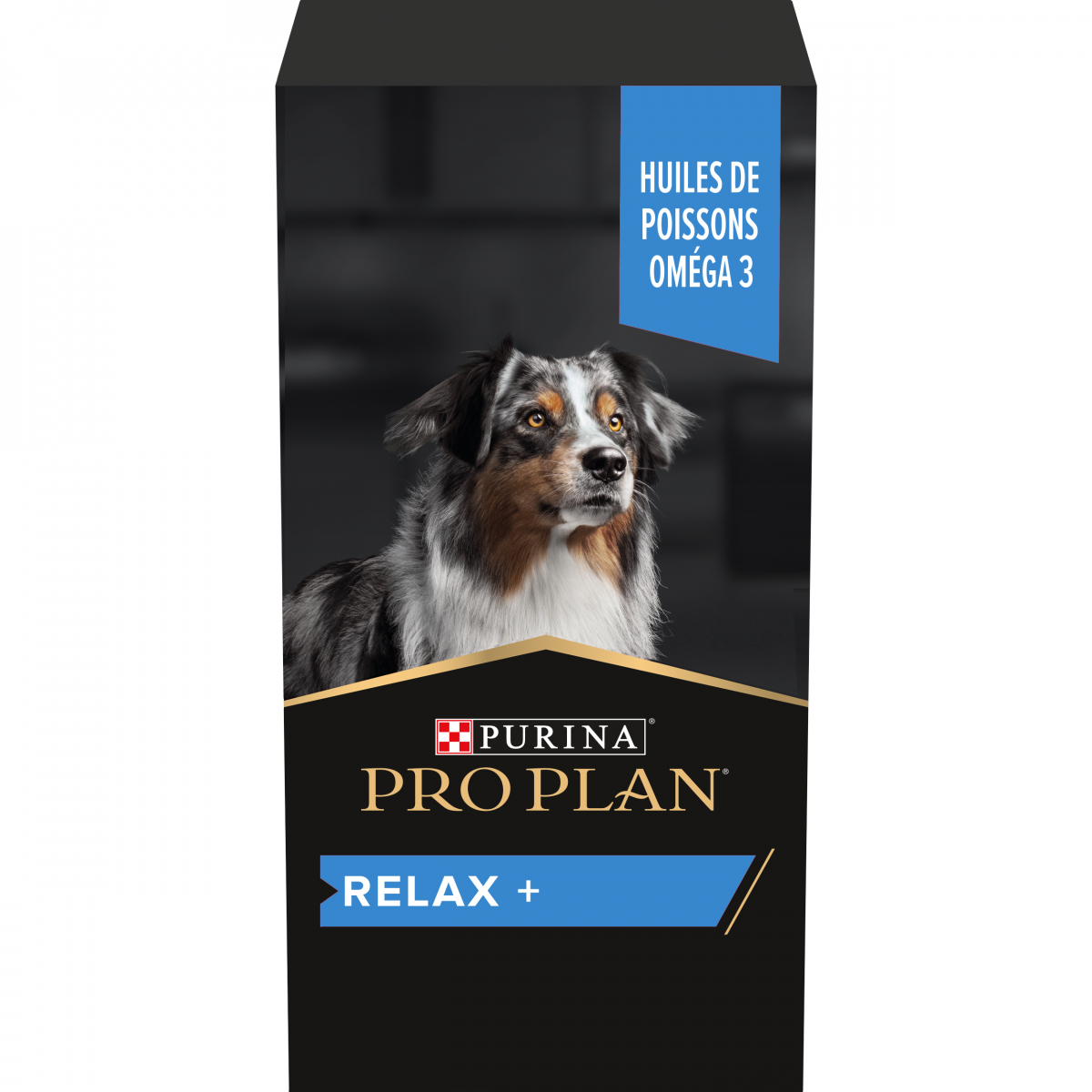 Purina Pro Plan Relax+ aliment complémentaire huile pour chien