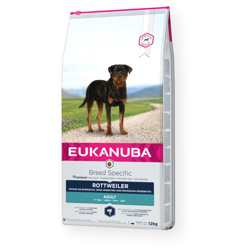 Eukanuba Breed Specific para a raça Rottweilers