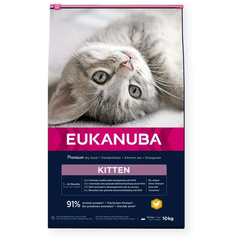 Eukanuba Kitten Healthy Start mit Huhn für Kätzchen