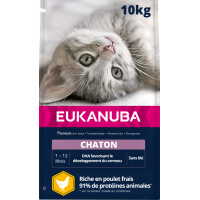 Eukanuba Kitten Healthy Start au Poulet pour Chaton