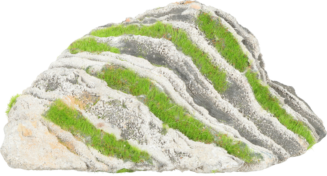 Roche natural Bicolor stone Kipouss - 2 tamanhos disponíveis