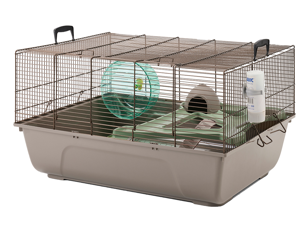 Cage hamster Duncan taupe 