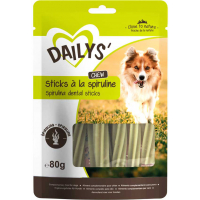 Dailys sticks com spirulina para cães