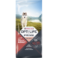 Opti Life Prime Adult Salmon für erwachsene Hunde aller Rassen