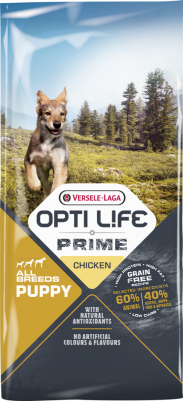 Opti Life Prime Puppy mit Huhn für Welpen