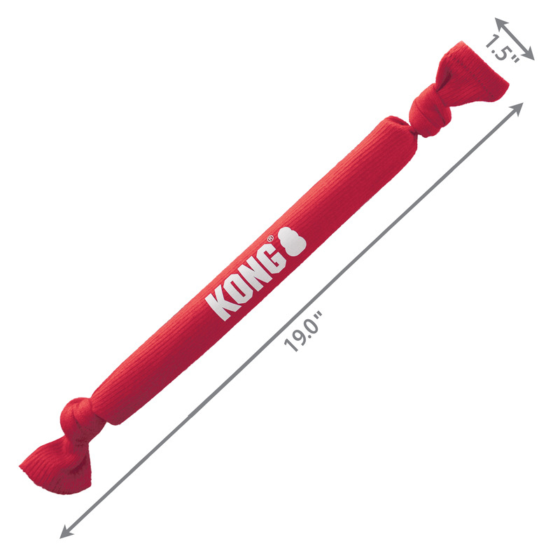 KONG Signature Crunch corde single pour chien