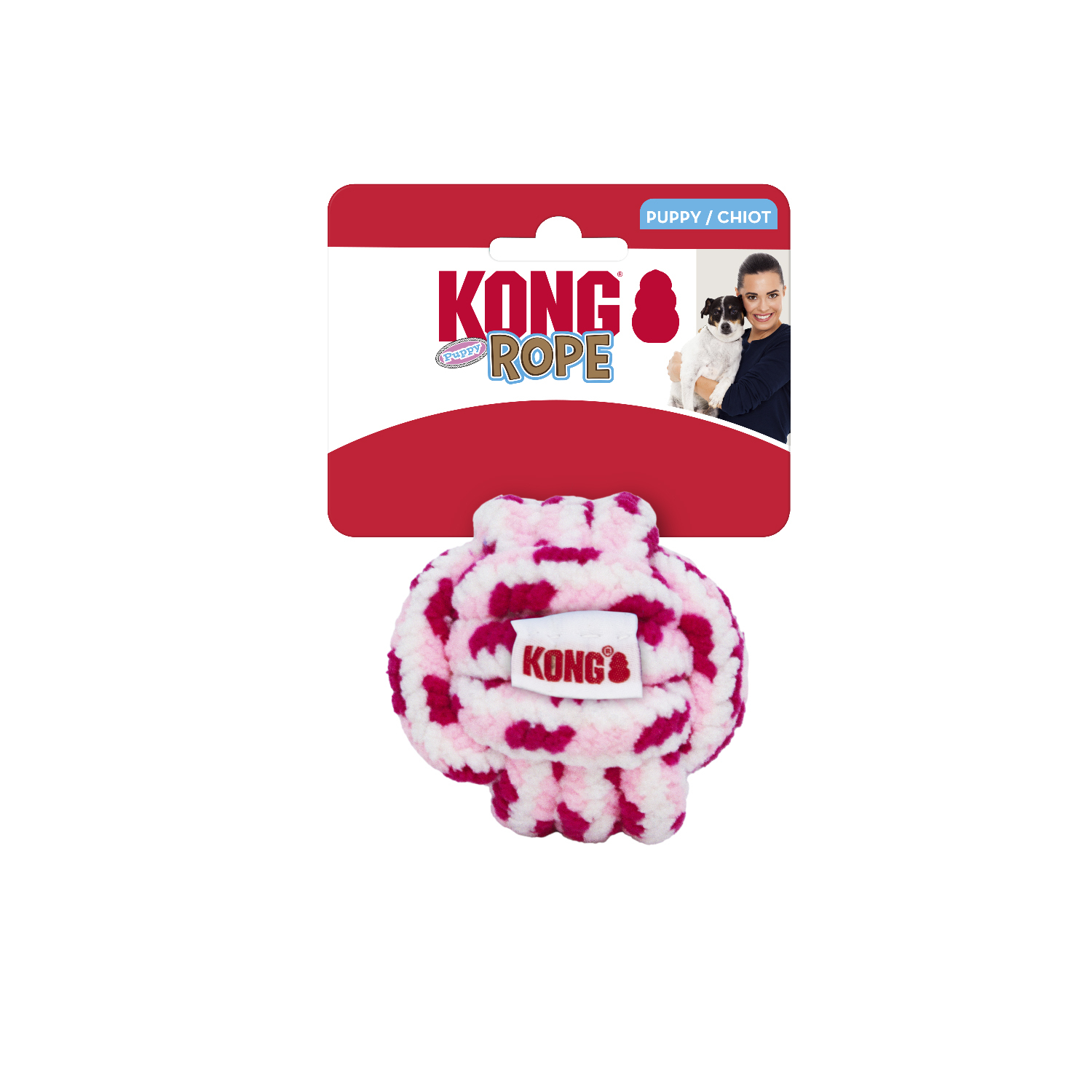 KONG Rope Balle assorti pour chiot