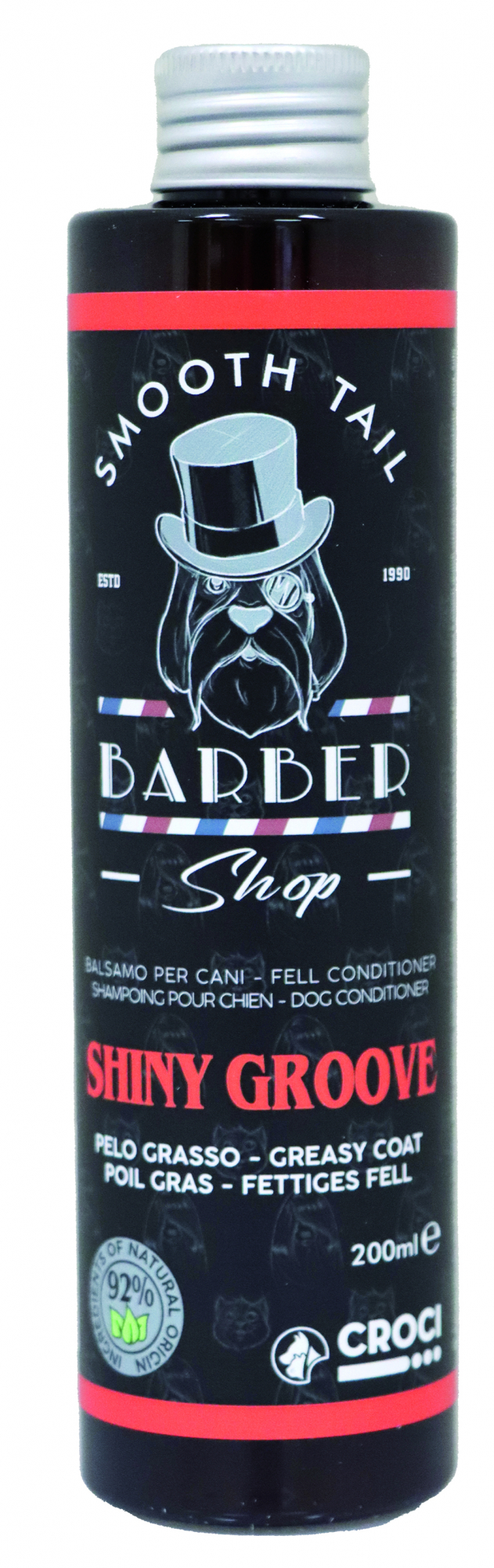 Shampooo BARBERSHOP Shiny Groove für Hunde mit fettigem Fell