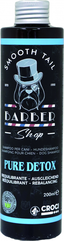 Shampoing BARBERSHOP Pure Detox pour chien de tous types de poils