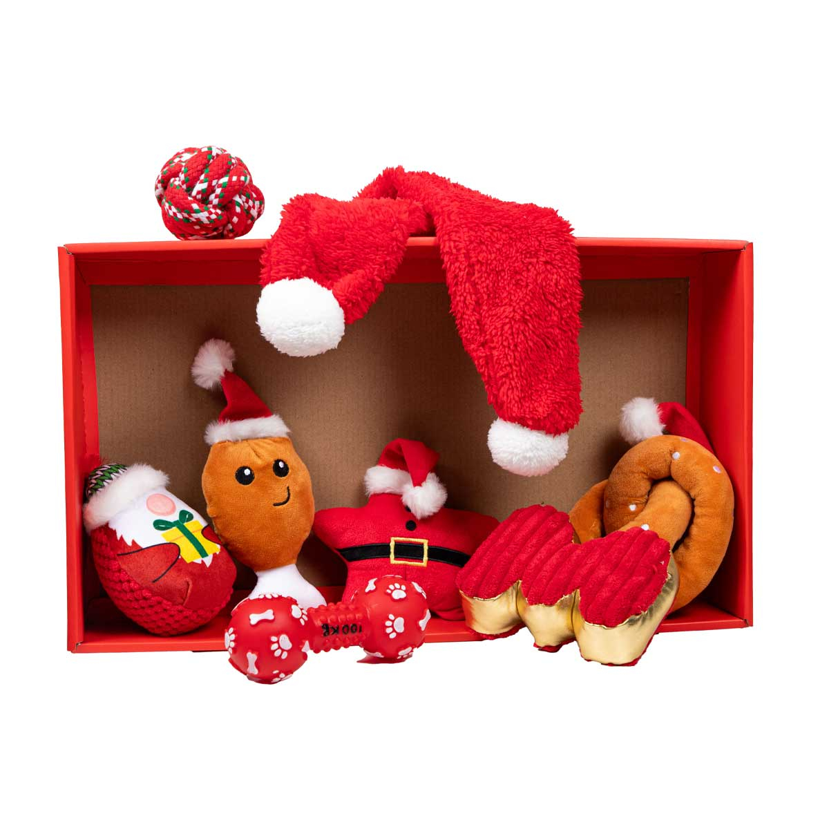 Zolia -Box mit 8 Weihnachtsüberraschungen für Hunde