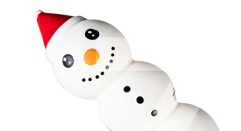 jouet bonhomme de neige pour chien zolia
