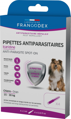 Francodex Pipetas antiparasitarias para perros