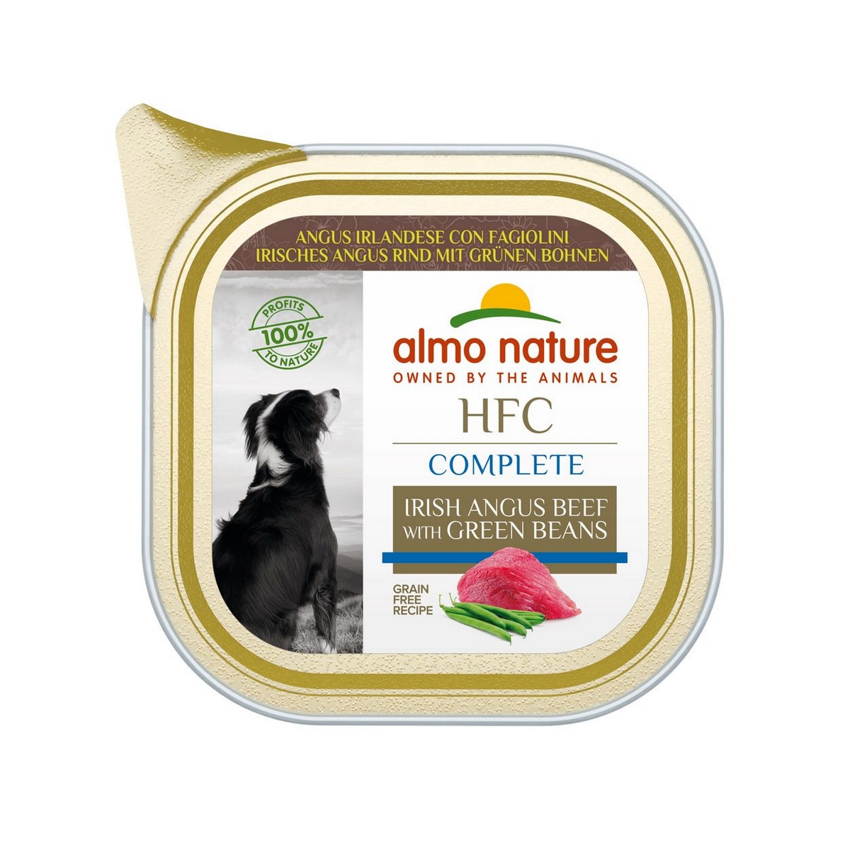 ALMO NATURE HFC Complete ohne Getreide für ausgewachsene Hunde – 6 Geschmacksrichtungen