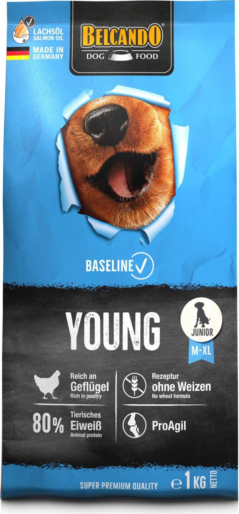 Belcando Young à La Volaille Pour Chien De Moyenne Et Grande Race à ...