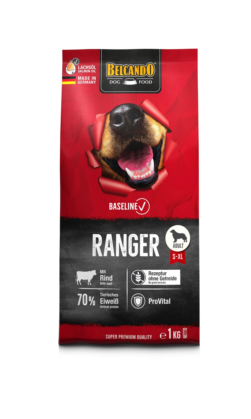 BELCANDO Ranger GF com carne bovina para cães adultos