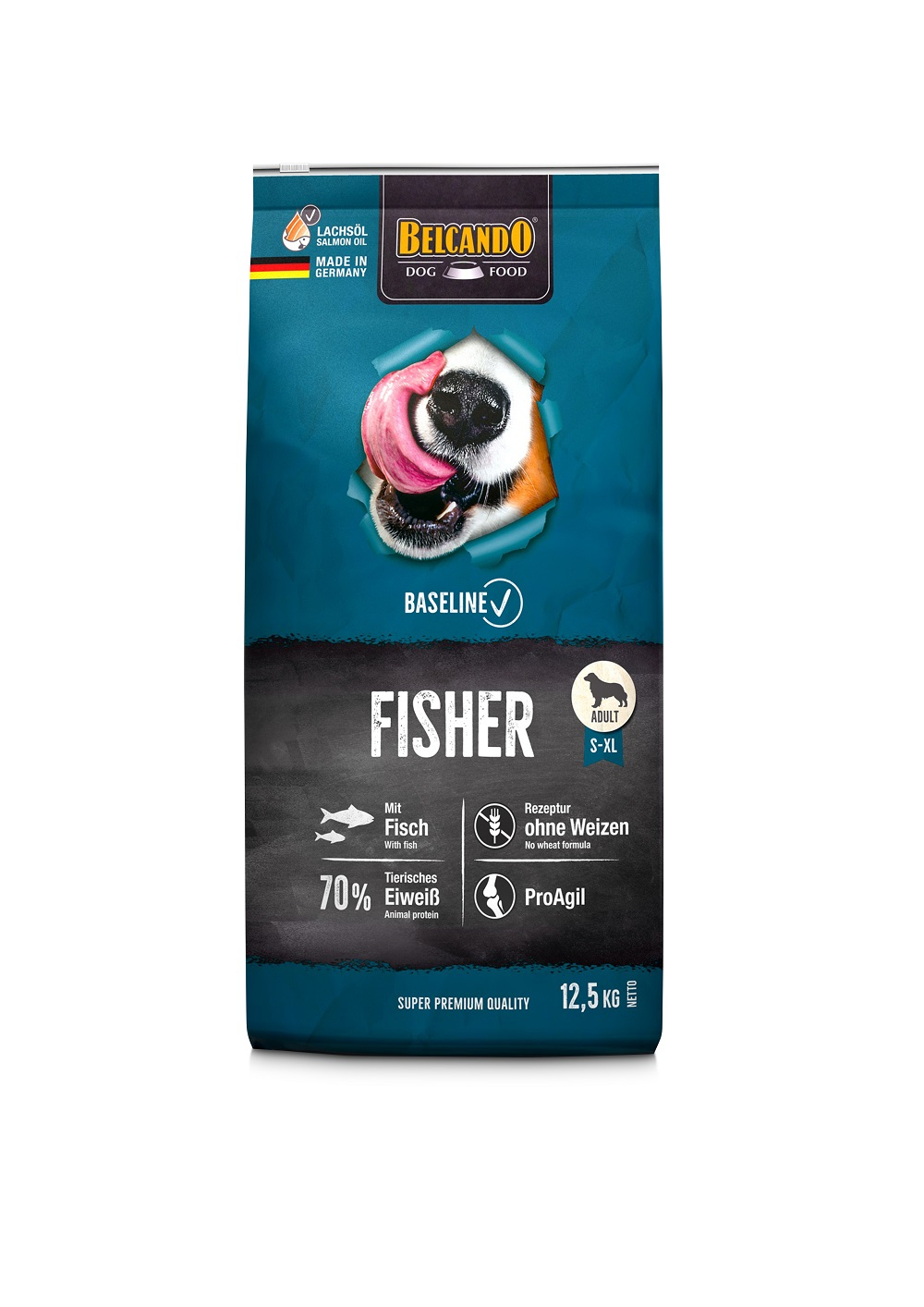 Belcando Fisher mit Fisch für erwachsene Hunde