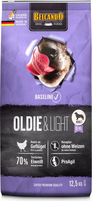 Belcando Oldie & Light à la volaille pour chien âgé ou peu actif