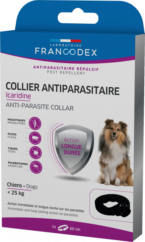 Francodex Antiparasitäres Hundehalsband Icaridin
