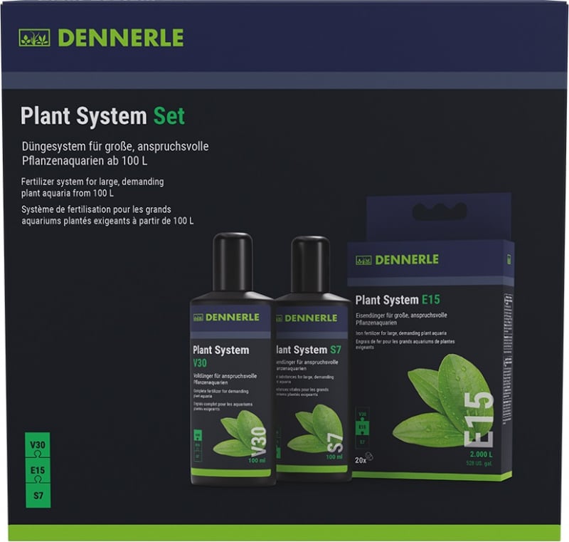 Dennerle Plant System Set - Kit 3 engrais 