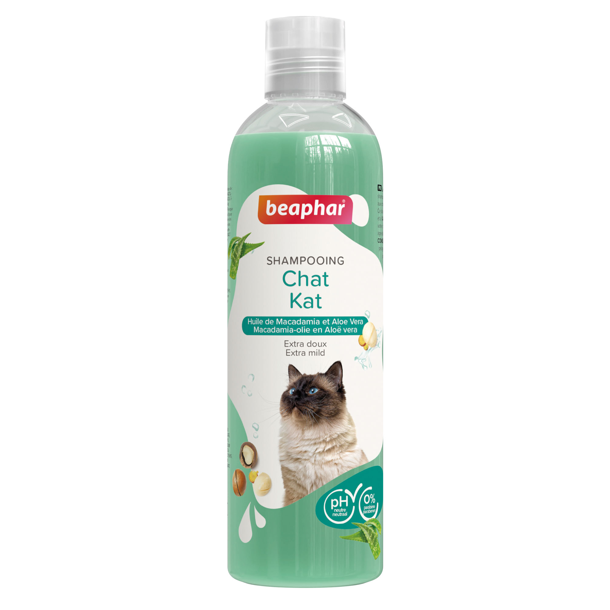 Shampoo Essentiel für Katzen mit Aloe Vera und Macadamiaöl