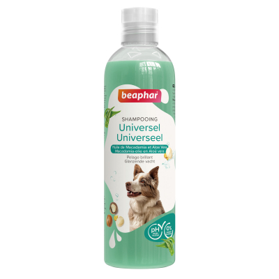 Shampoing Essentiel Universel pour chien à l'Aloe Vera et huile de macadamia