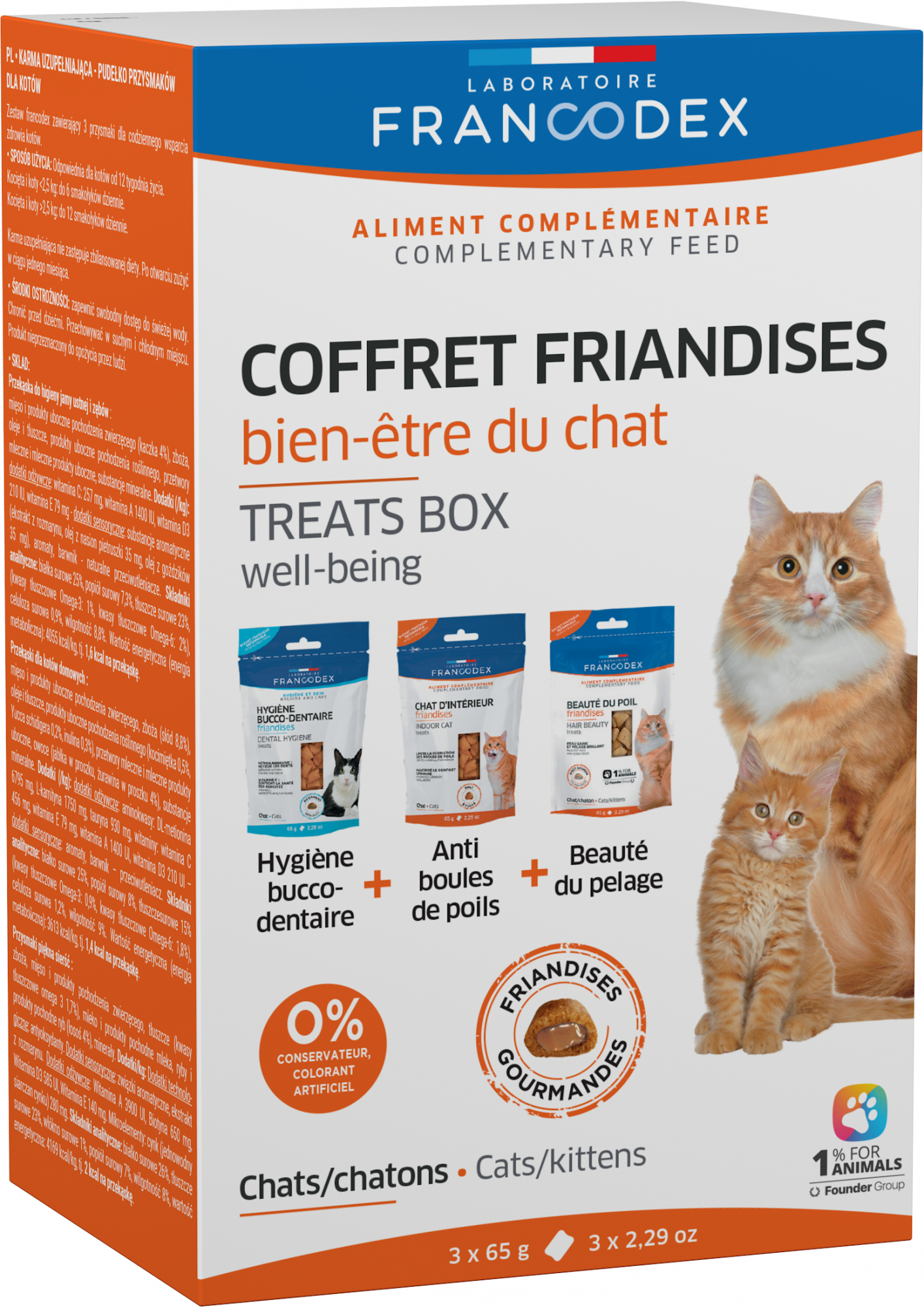 Francodex Caja de bienestar para gatos