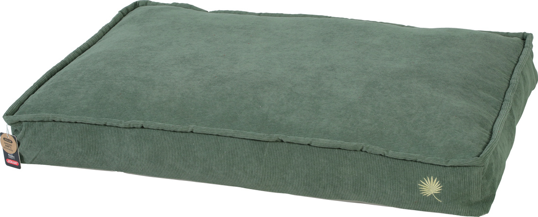 Almofada acolchoada com capa amovível Zolux Toscane kaki - vários tamanhos disponíveis