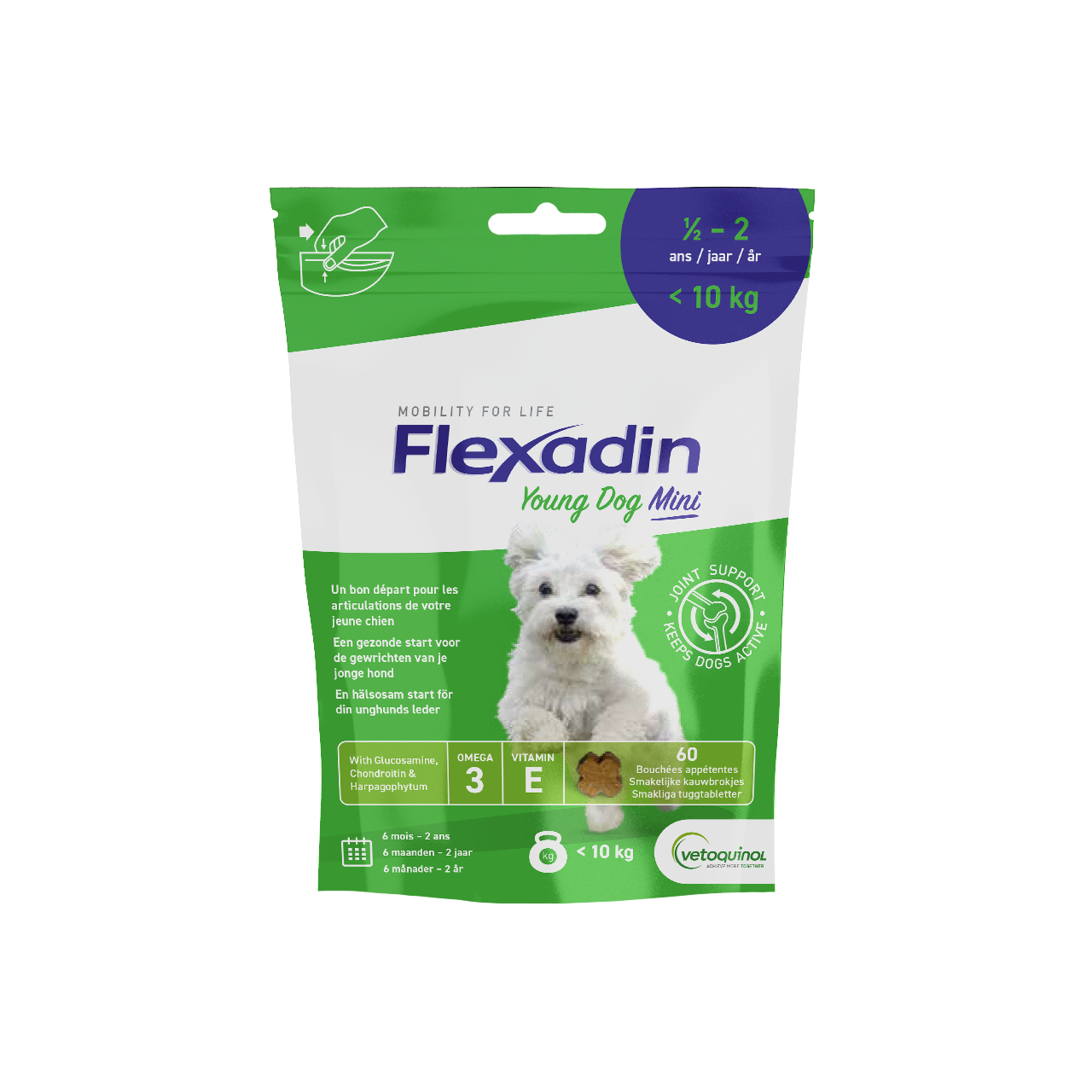 Vetoquinol Flexadin Puppy Mini