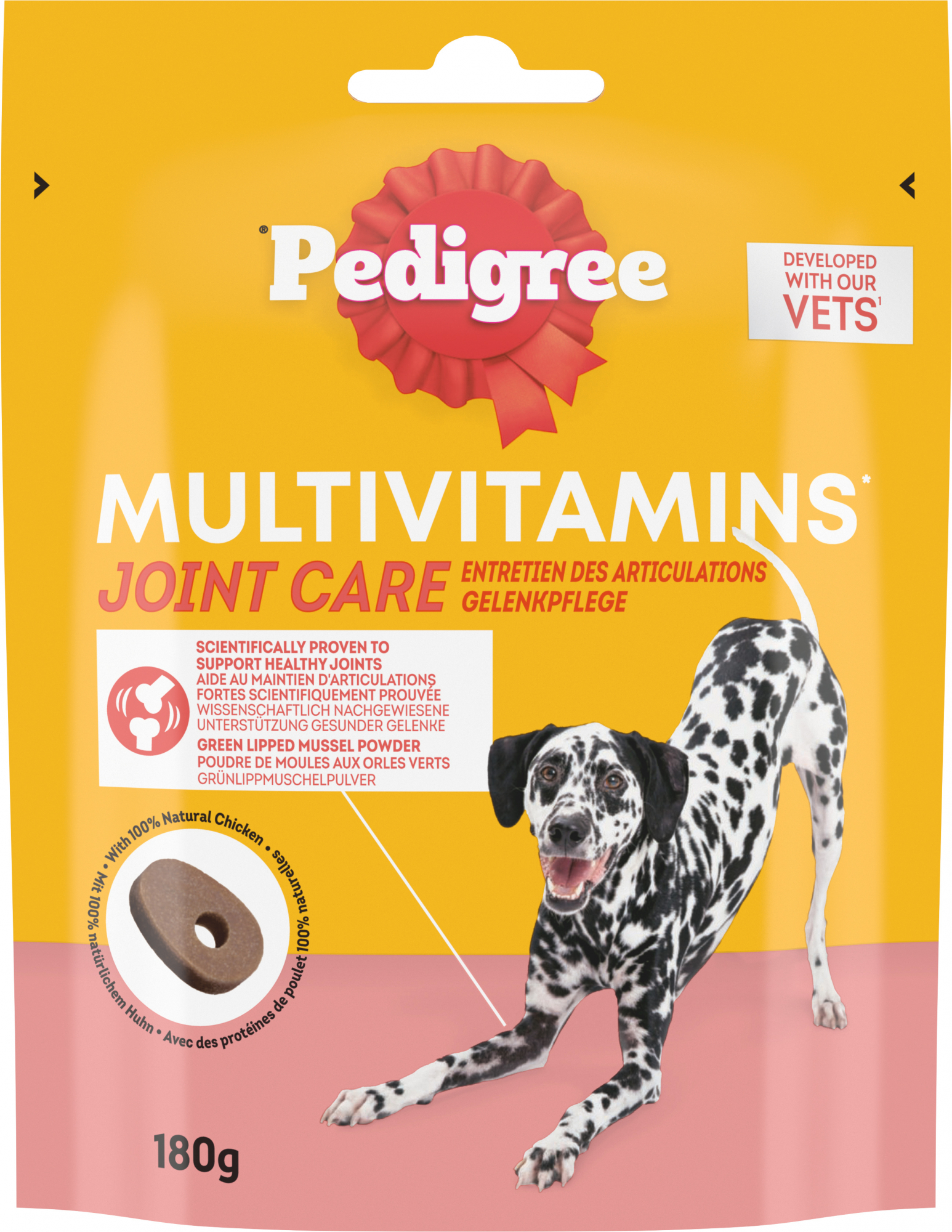 PEDIGREE Multivitamins Erhaltung der Gelenke, Ergänzungsfuttermittel für Hunde