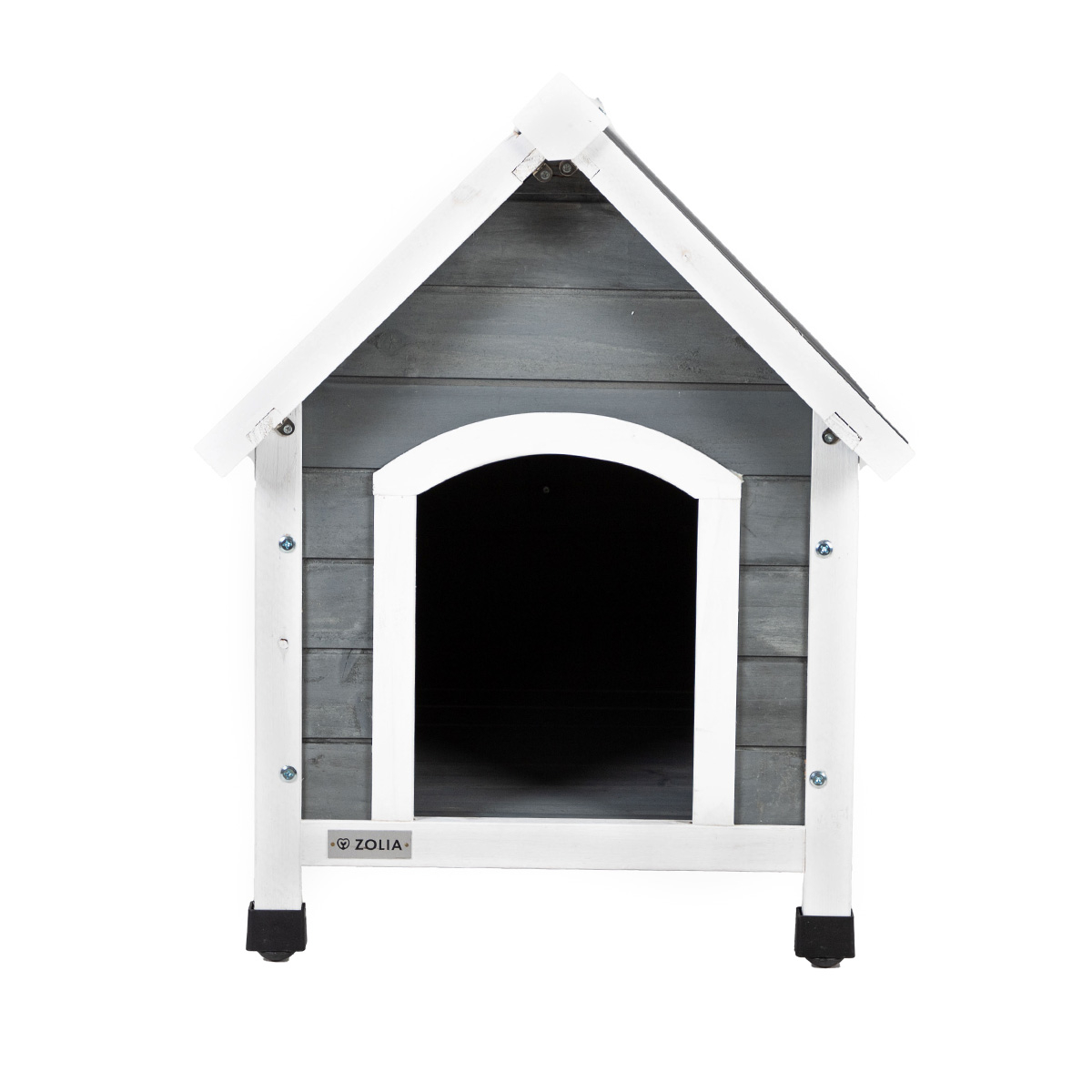 Casetta per cani in legno con tetto in PVC Zolia Kiara