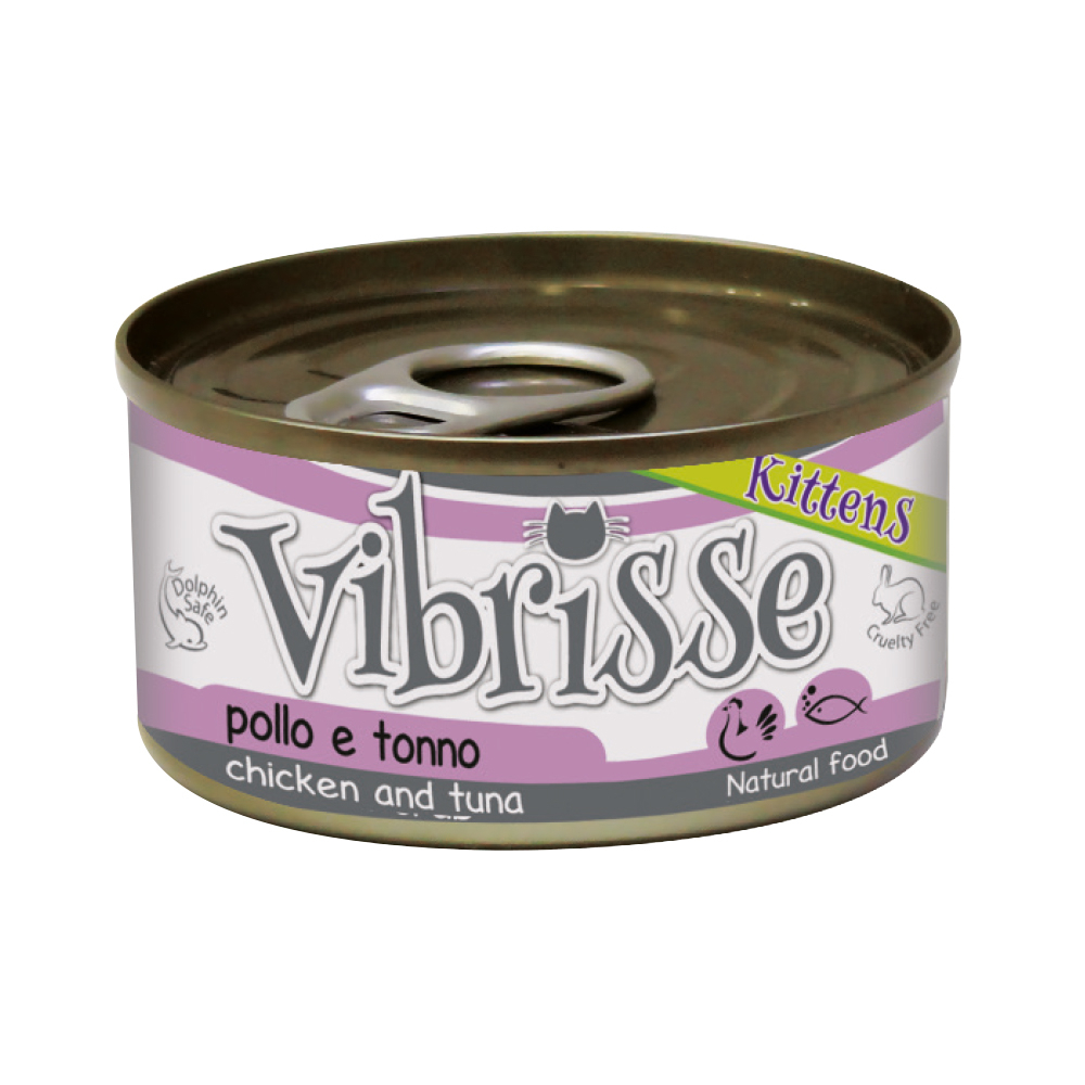 Alimento per gattini VIBRISSE - 3 ricette a scelta