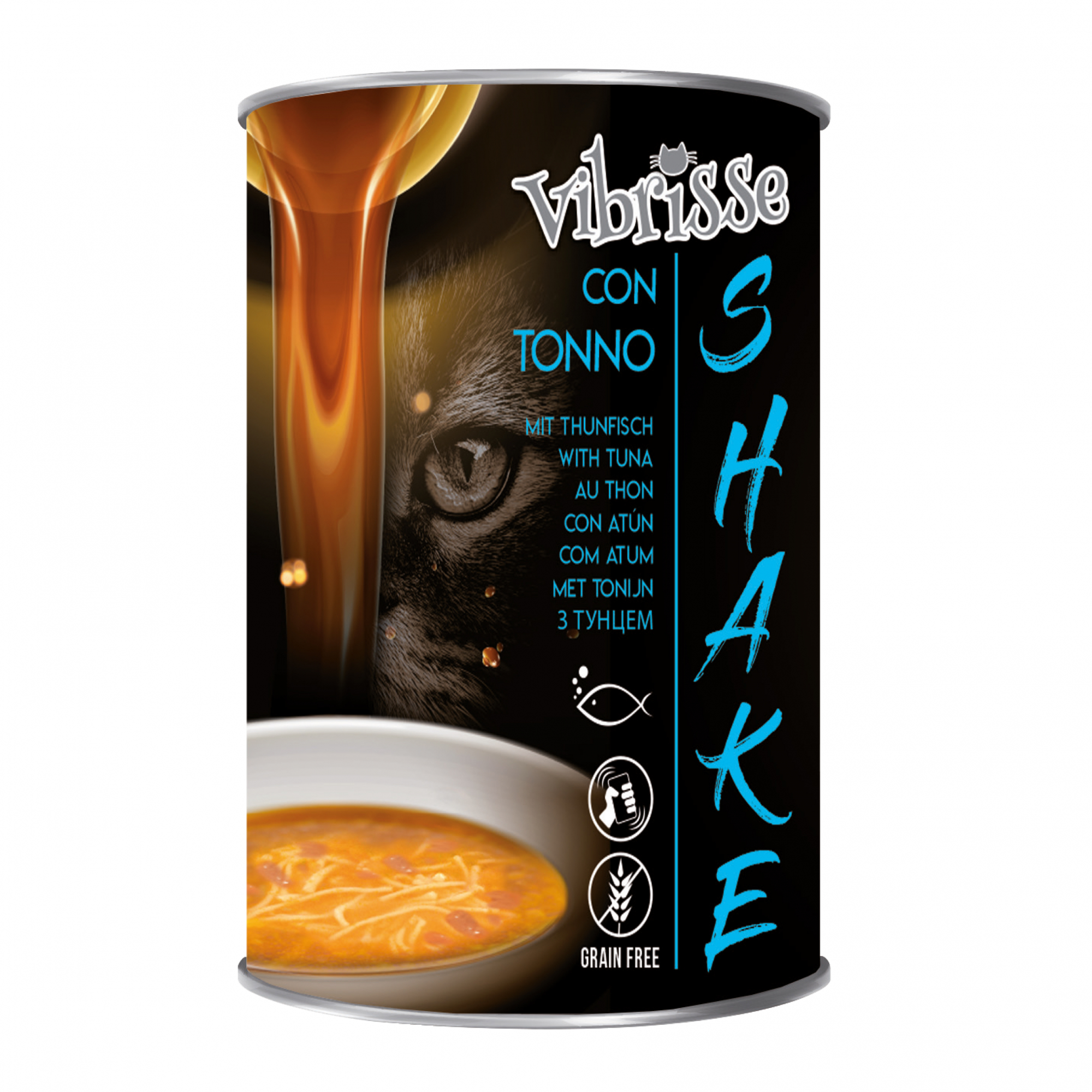 Vibrisse Shake Suppe für Katzen - 3 Rezepte zur Auswahl