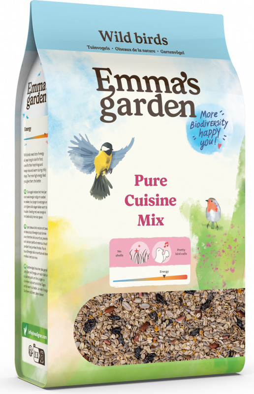 Emma's Garden Pure Cuisine Mix semillas sin cáscara para aves silvestres
