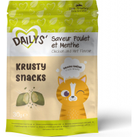 Dailys Krusty Snacks Friandises saveur Thon pour chat