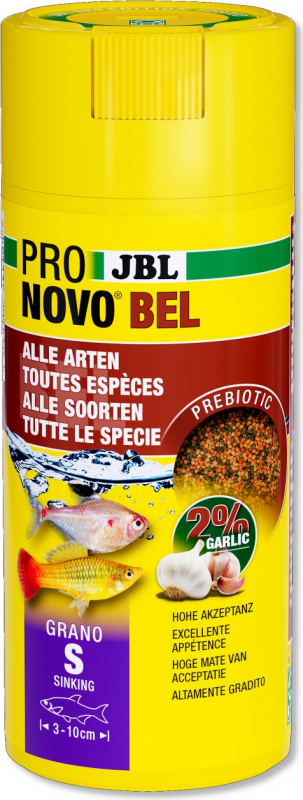 JBL Pronovo Bel Grano S CLICK granulés pour poissons d'aquarium