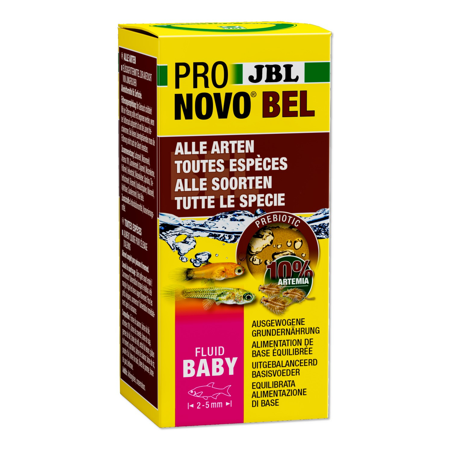 JBL Pronovo Bel Fluid aliment pour petits alevins