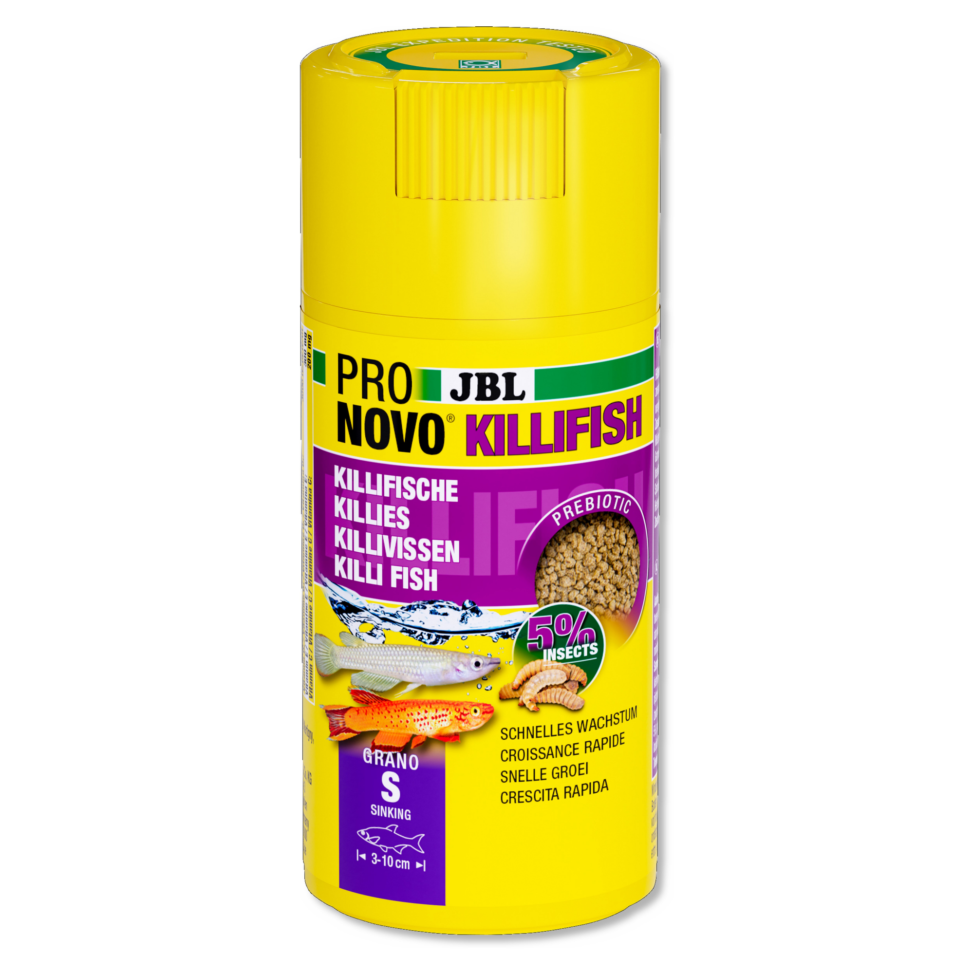 JBL Pronovo Killifish Grano S Click Fischpellets für Killi