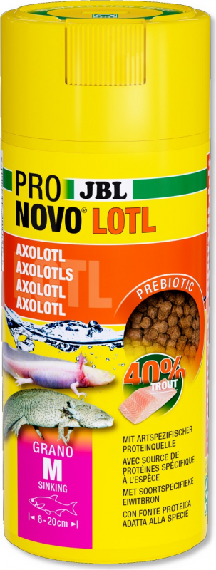 JBL Pronovo Lotl Grano M Alleinfuttermittel für Axolots