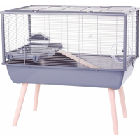 Hamsterkäfig - 80 cm - Zolux NEOLIFE grau