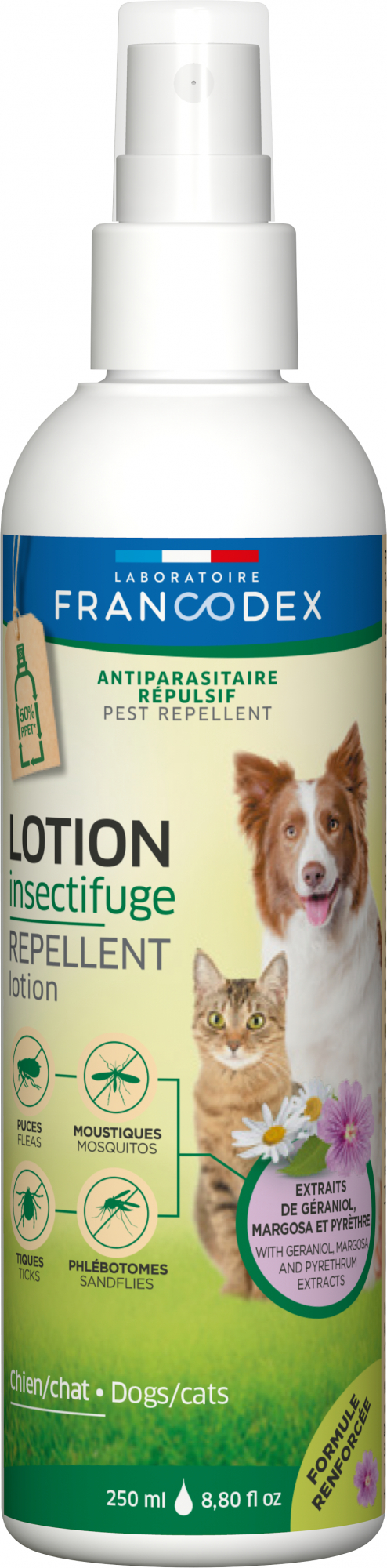 Francodex Insektenschutzlotion für Hunde und Katzen