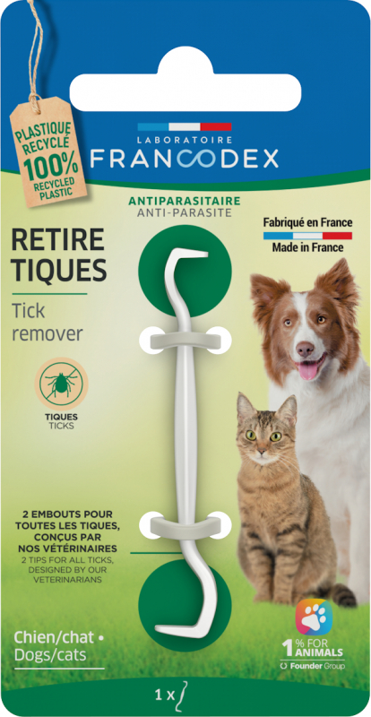 Francodex Zeckenentferner für Hunde und Katzen