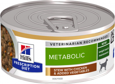 HILL'S Prescription Diet Metabolic Estofado de Pollo y verduras para perros