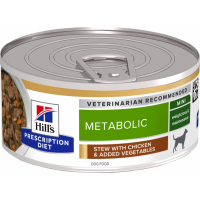HILL'S Prescription Diet Metabolic Mijotés au Poulet & légumes pour chien