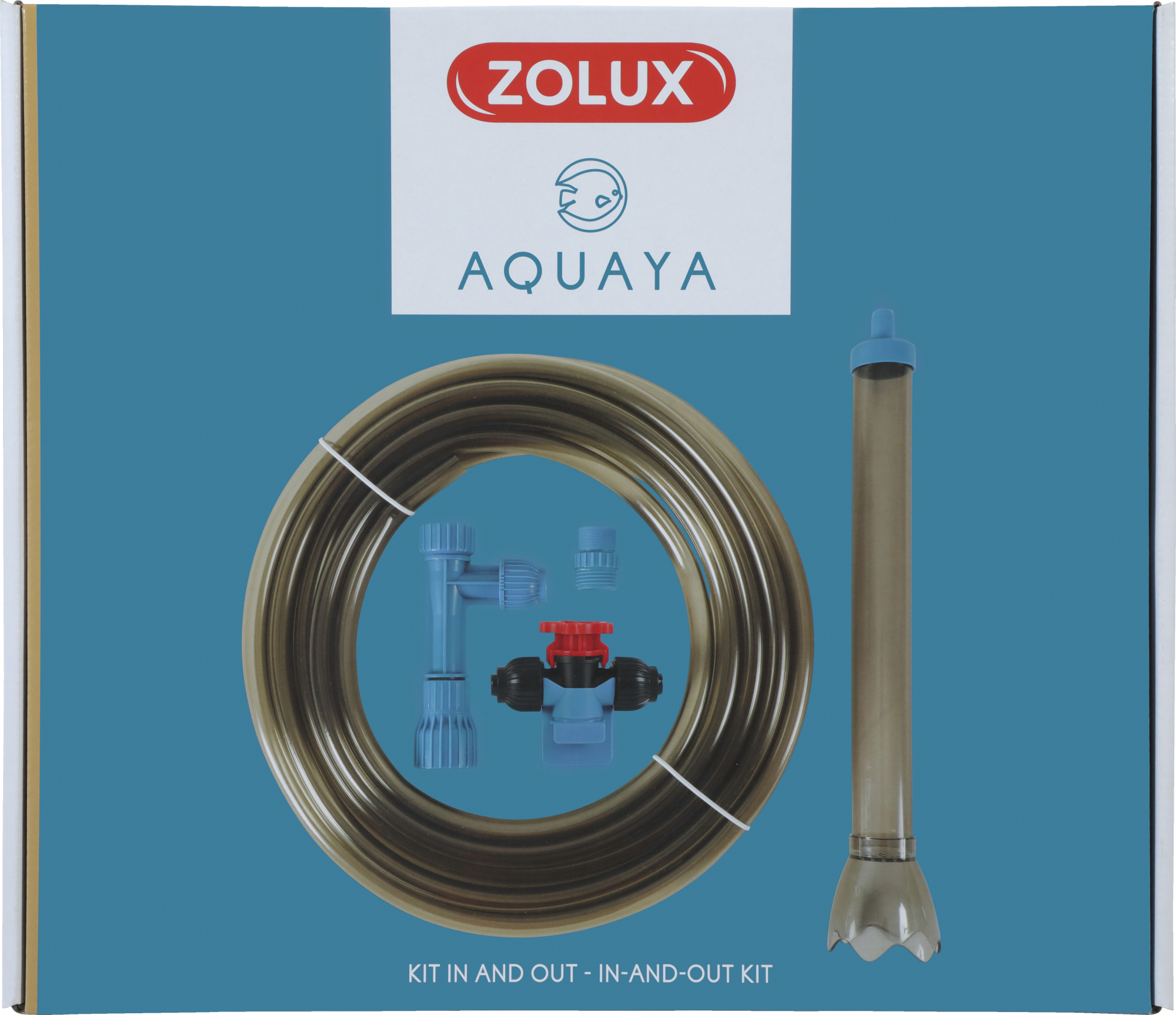 Kit siphon In and Out pour aquarium