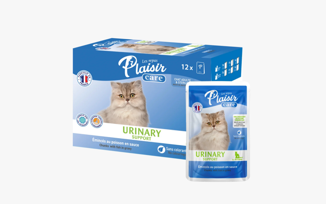 Refeição prazer Care Urinary para gato Adulto