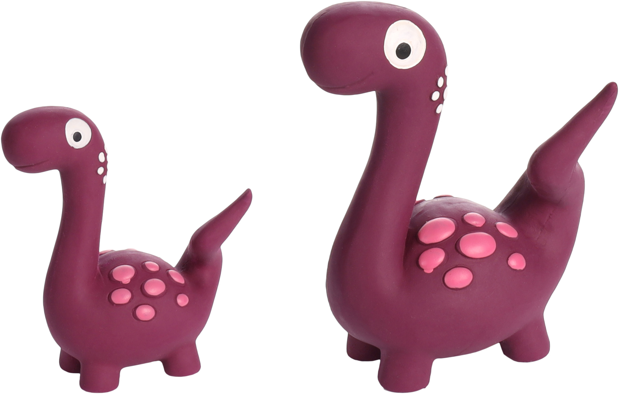 Puga Dinosaurier Flamingo Hundespielzeug lila