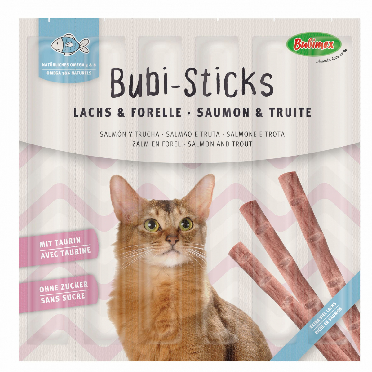 BUBIMEX Bubi Sticks para gatos - 2 variedades