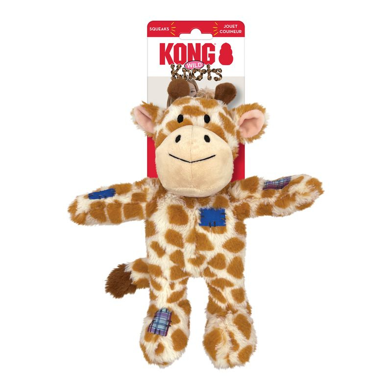 KONG Wild Knots Giraffe en peluche