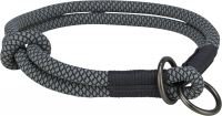 Soft Rope collier semi-étrangleur - Noir/Gris